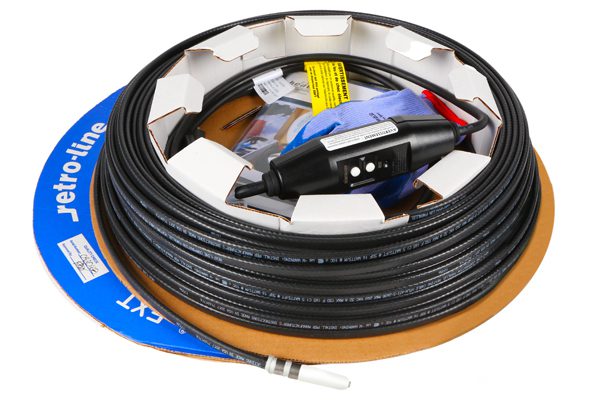 Automatic Water Pipe Heating Cable, Freeze Protection, 12-Ft.